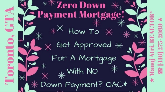 Zero Down Payment Mortgages